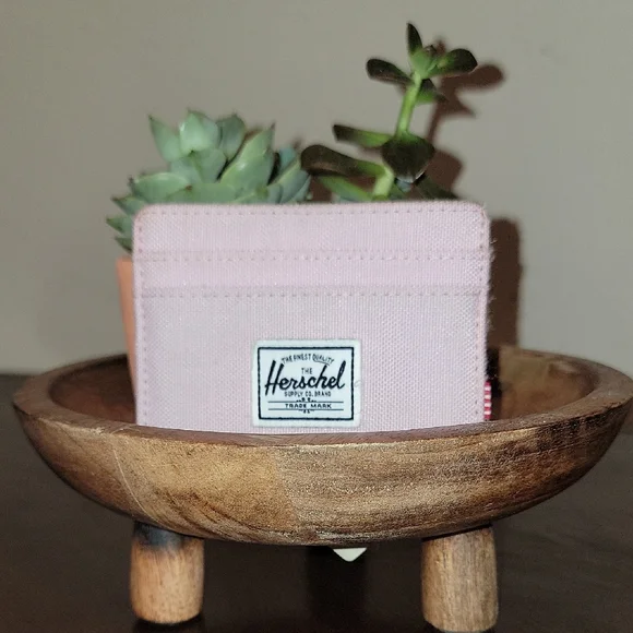 Herschel Baby Pink Card Holder - Picture 1 of 5
